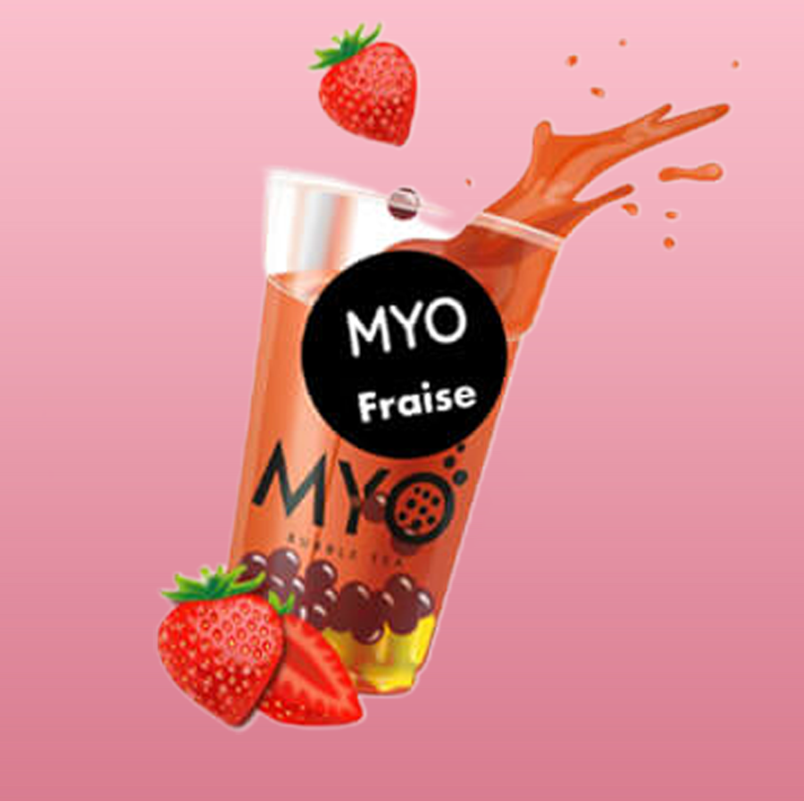 Bubble Tea Myo fraise